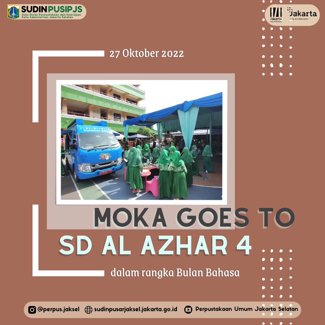 MOKA Goes To SD Al Azhar 4 Jakarta